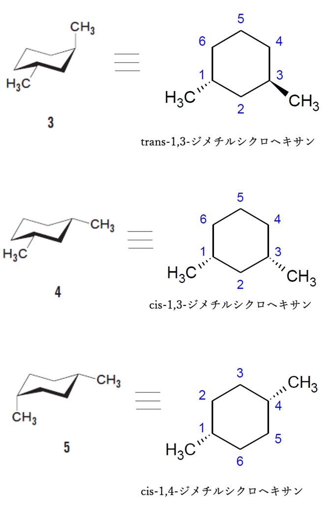 化合物Ａの最も安定な立体配座を表しているのはどれか　101回薬剤師国家試験問9